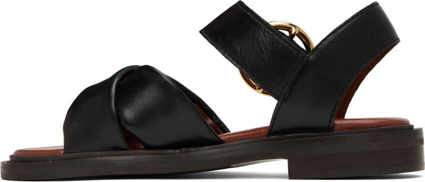 See by Chloé Black Lyna Sandals - Picture 3