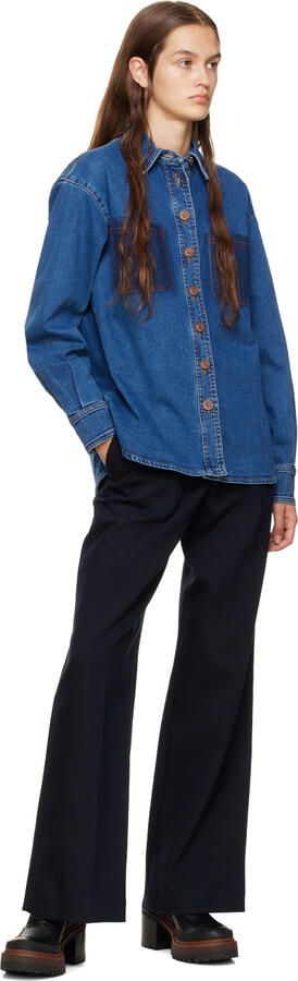 See by Chloé Black Mahalia Ankle Boots - Picture 4