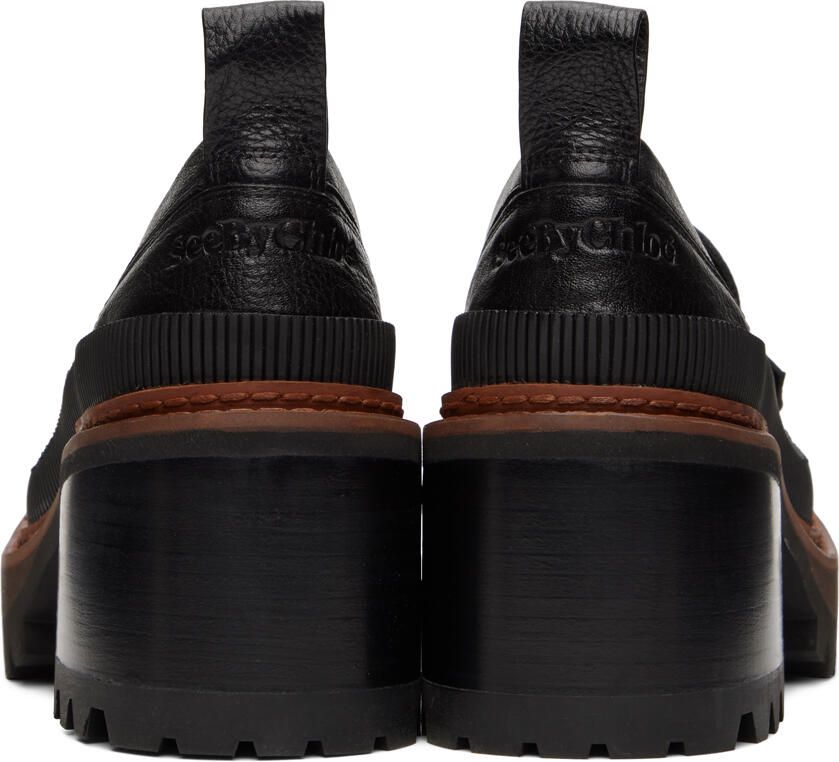 See by Chloé Black Mahalia Loafers