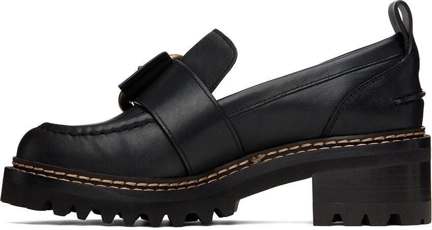 See by Chloé Black Wilow Loafers - Picture 3