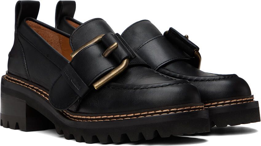See by Chloé Black Wilow Loafers - Picture 2