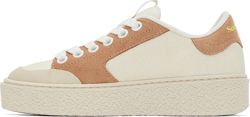 See by Chloé Brown & Off-White Sevy Sneakers - Picture 3