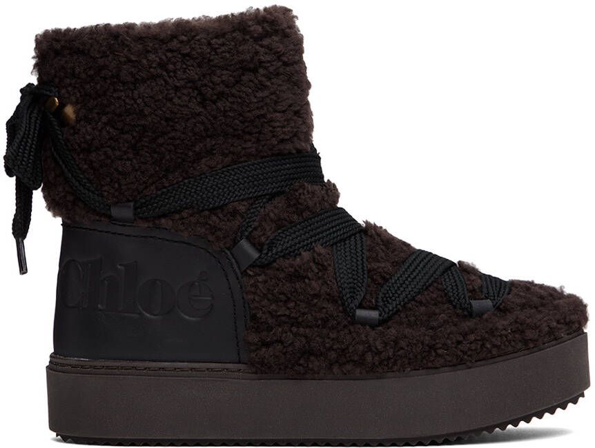 See by Chloé Brown Charlee Ankle Boots - Picture 5