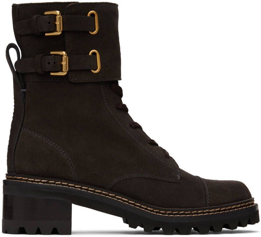 See by Chloé Brown Mallory Boots