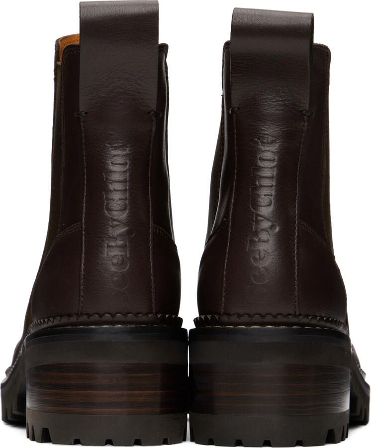 See by Chloé Brown Mallory Boots