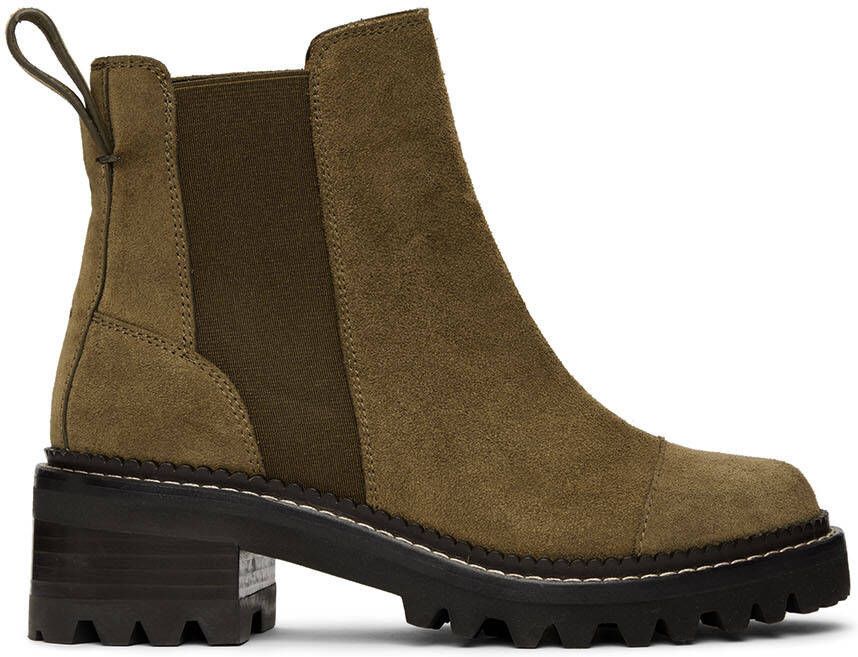 See by Chloé Brown Mallory Chelsea Boots - Picture 5