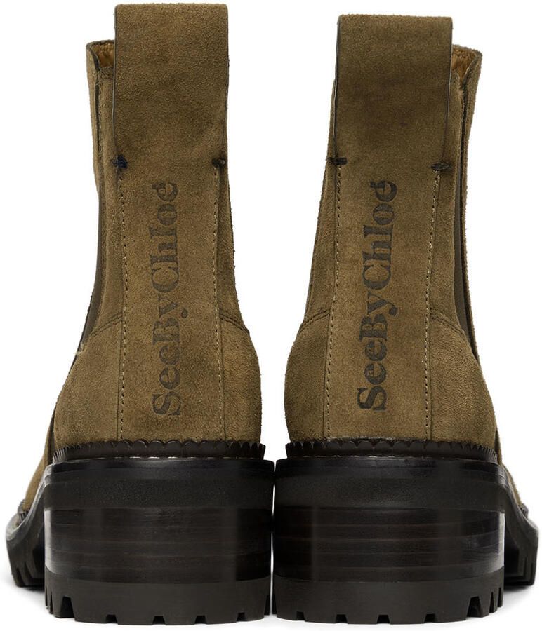 See by Chloé Brown Mallory Chelsea Boots