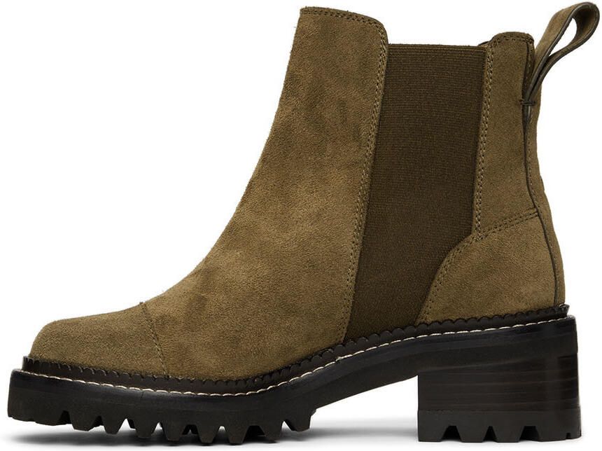 See by Chloé Brown Mallory Chelsea Boots - Picture 3