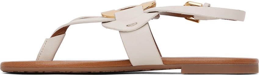 See by Chloé Off-White Chany Sandals - Picture 4
