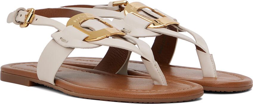 See by Chloé Off-White Chany Sandals - Picture 2