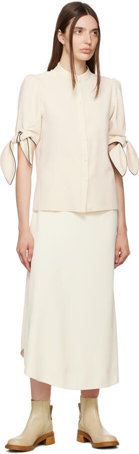 See by Chloé Off-White Mallory Chelsea Boots - Picture 4