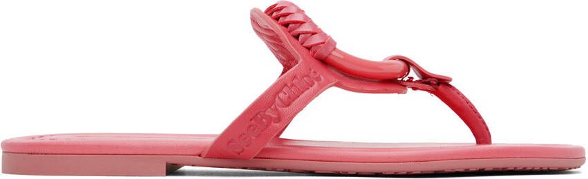 See by Chloé Pink Hana Sandals - Picture 5