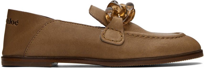 See by Chloé SSENSE Exclusive Brown Mahe Loafers - Picture 5
