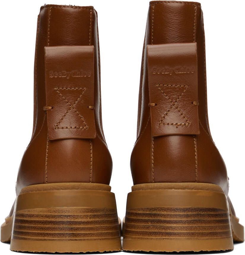 See by Chloé Tan Bonni Chelsea Boots
