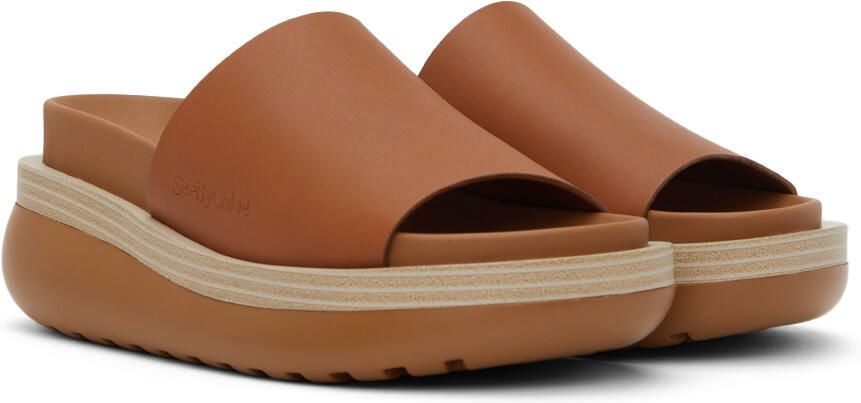 See by Chloé Tan Cicily Mules - Picture 2