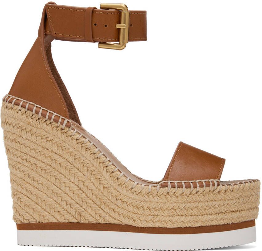 See by Chloé Tan Glyn Espadrille Sandals - Picture 5