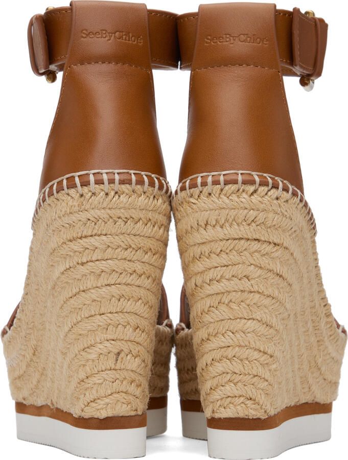 See by Chloé Tan Glyn Espadrille Sandals - Picture 3
