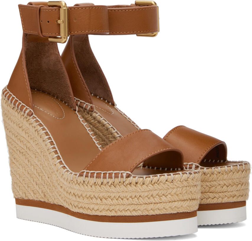 See by Chloé Tan Glyn Espadrille Sandals