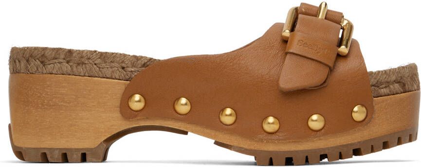 See by Chloé Tan Joline Clogs - Picture 5