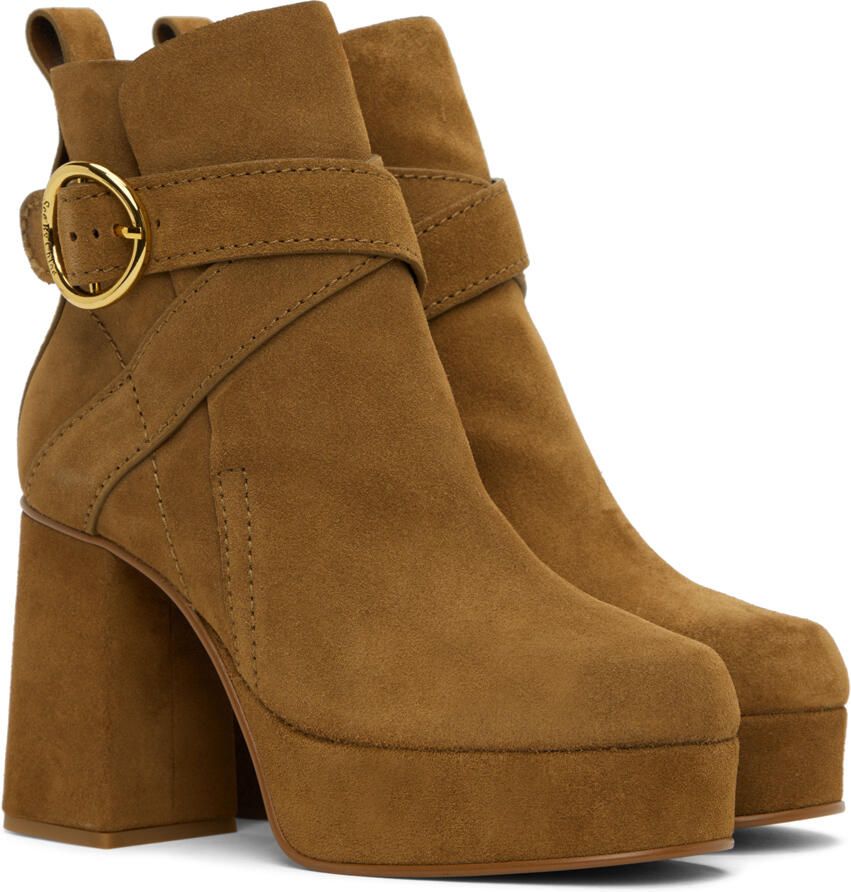 See by Chloé Tan Lyna Boots - Picture 3