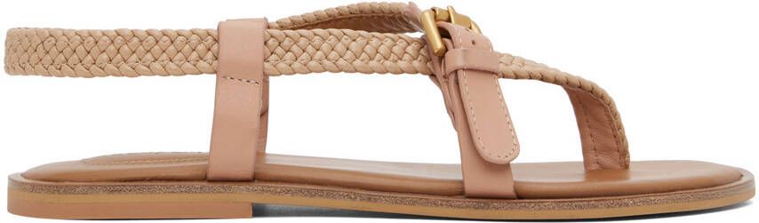 See by Chloé Tan Nola Braided Sandals - Picture 5