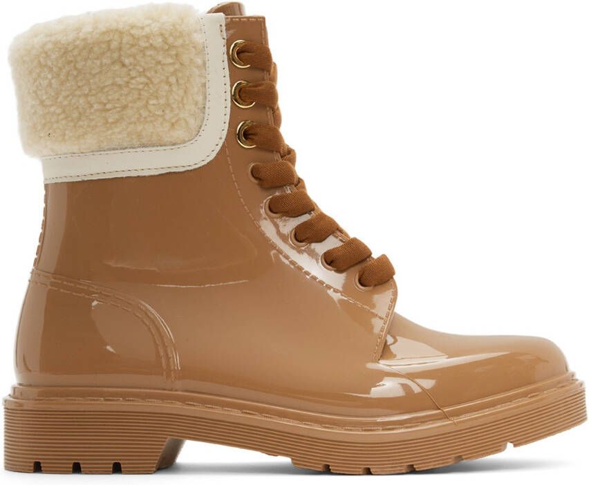 See by Chloé Tan Shearling Florrie Boots - Picture 5