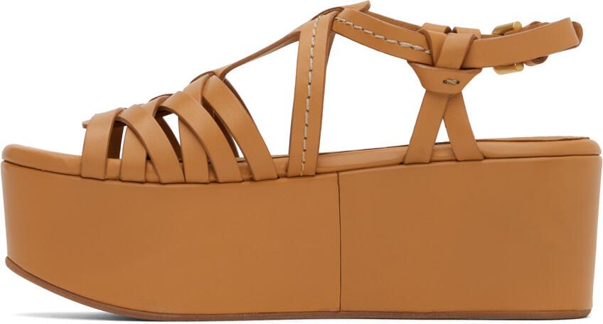 See by Chloé Tan Sierra Heeled Sandals - Picture 3