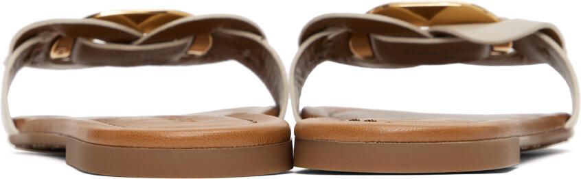 See by Chloé White & Brown Chany Sandals - Picture 2