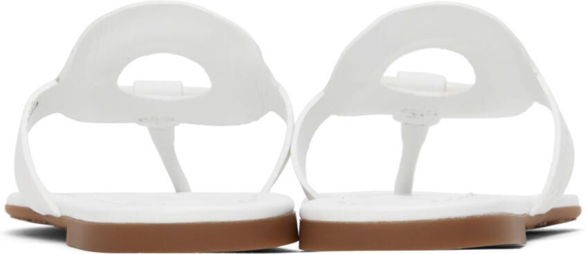 See by Chloé White Hana Sandals