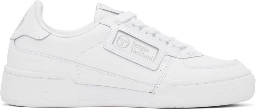 Sergio Tacchini White New Young Line Sneakers
