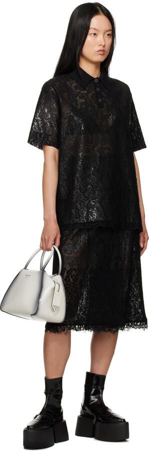 SHANG XIA SSENSE Exclusive Black Superstack Boots - Picture 4