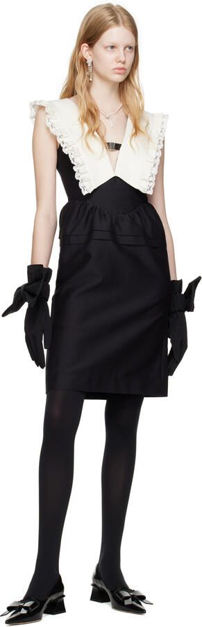 Shushu Tong Black Bow Heels - Picture 4