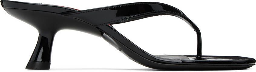 Simon Miller Black Beep Heeled Sandals - Picture 5