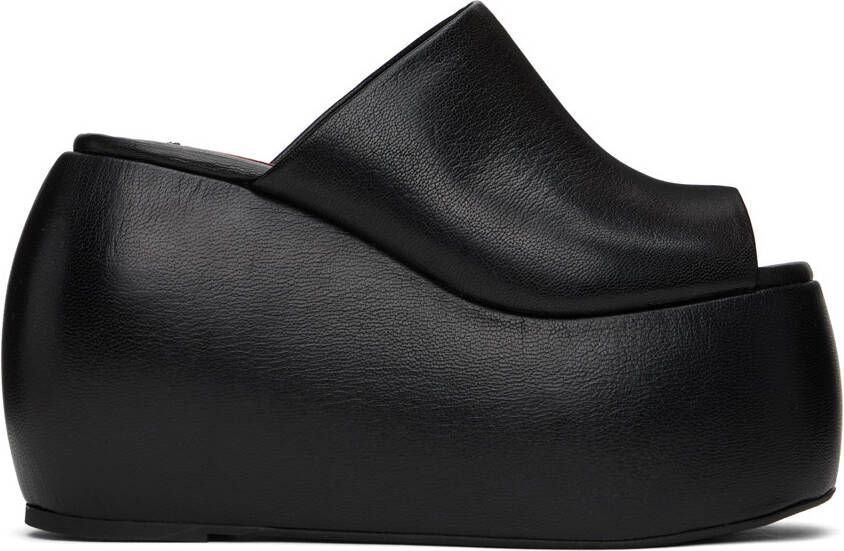 Simon Miller Black Bubble Platform Sandals - Picture 5