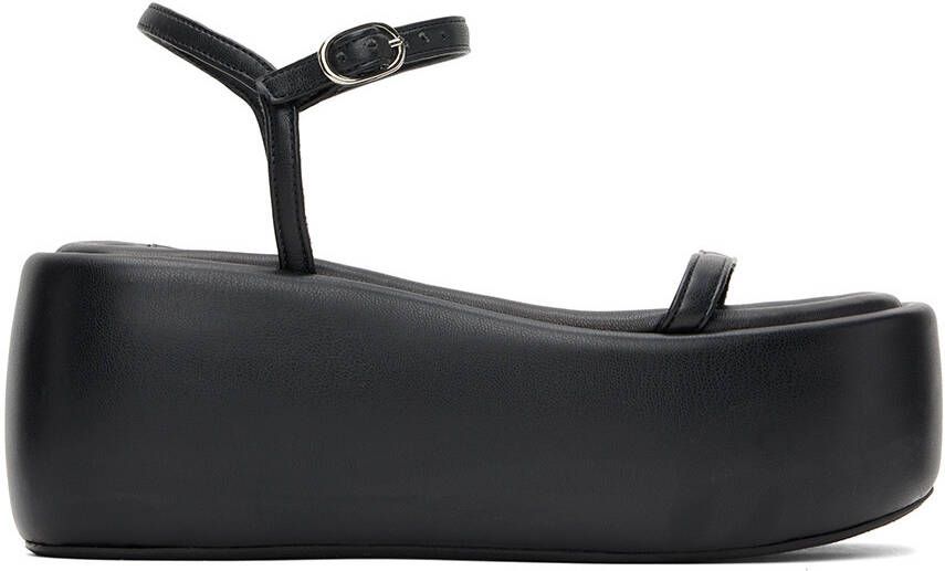 Simon Miller Black High Raft Platform Sandals