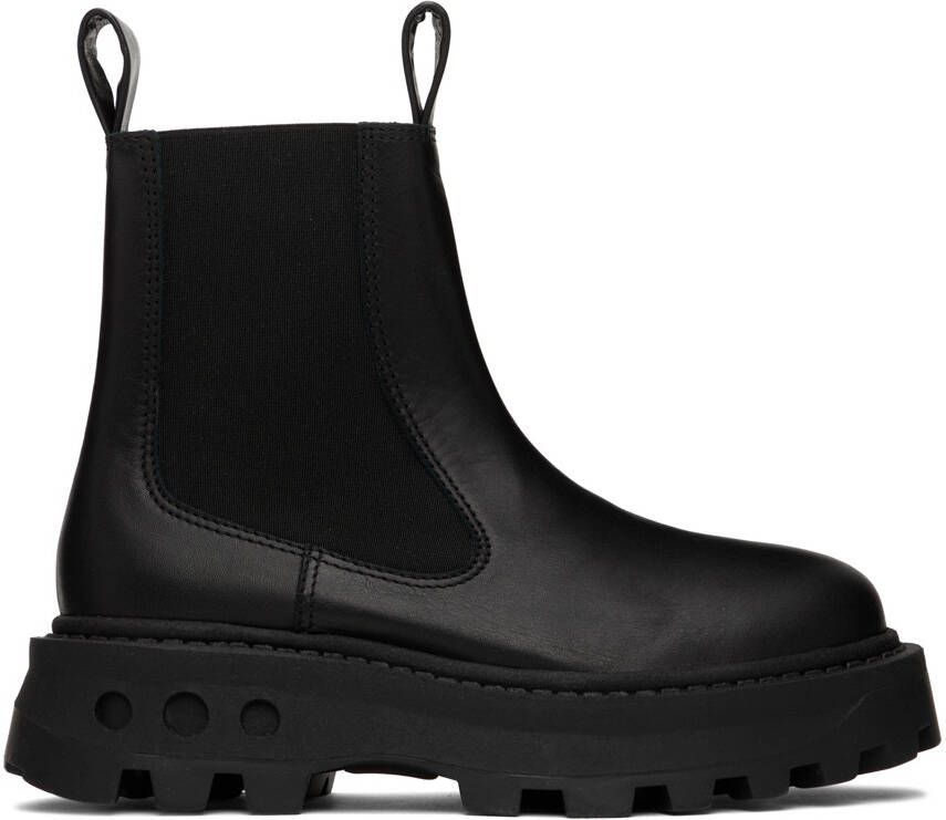 Simon Miller Black Scrambler Chelsea Boots - Picture 5