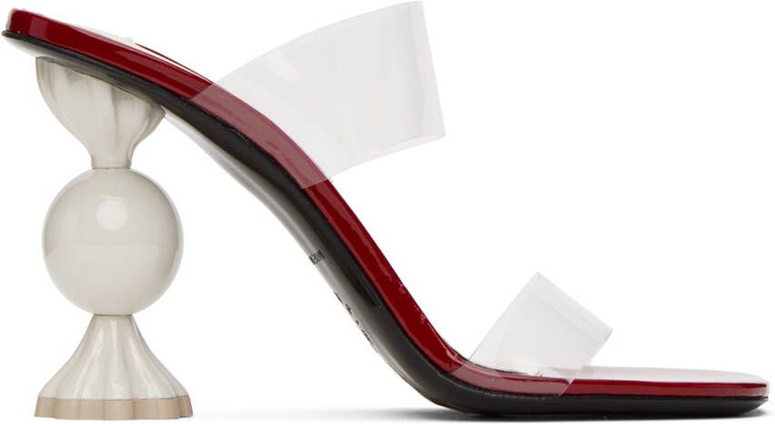 Simon Miller Red Candy Heeled Sandals - Picture 5