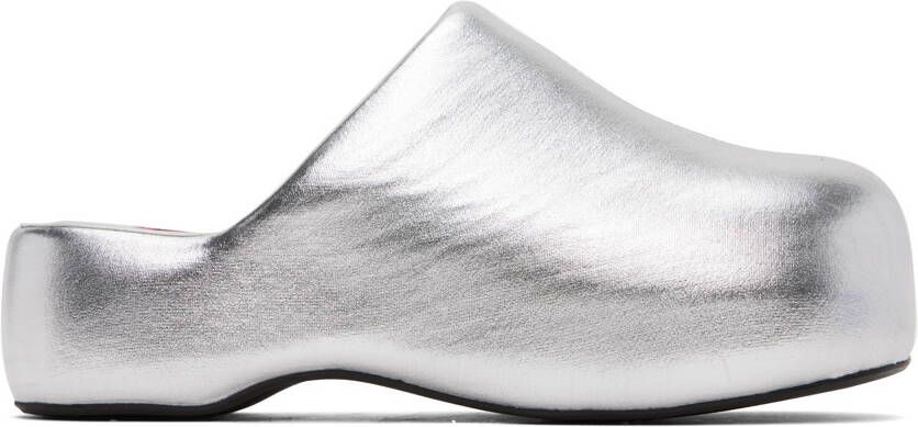 Simon Miller Silver Bubble Clogs - Picture 4