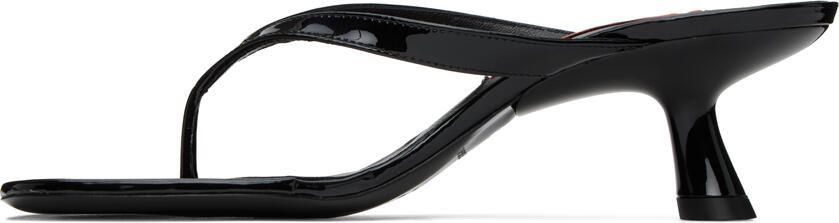 Simon Miller Black Beep Heeled Sandals - Picture 4