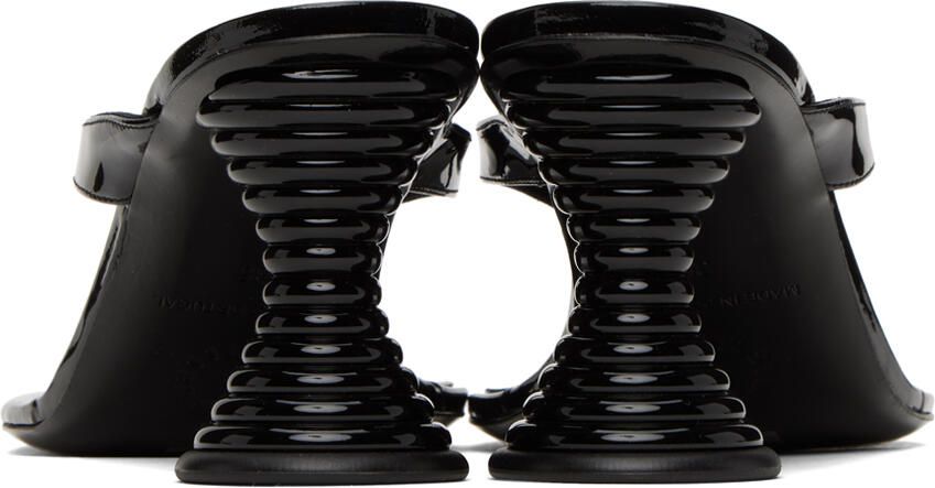 Simon Miller Black Beep Heeled Sandals