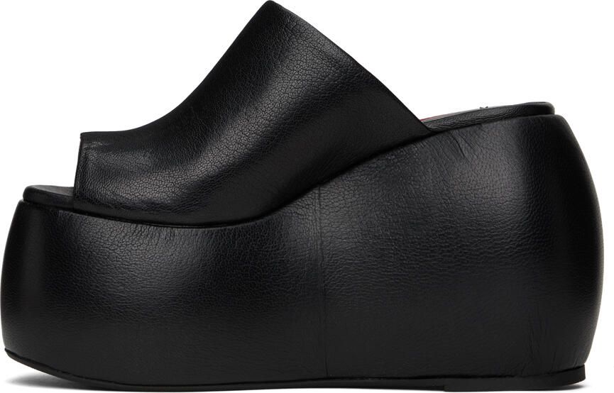 Simon Miller Black Bubble Platform Sandals - Picture 3