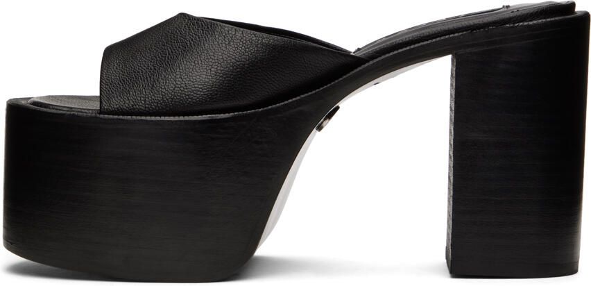 Simon Miller Black High Raid Sandals - Picture 3