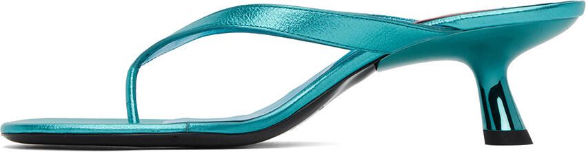 Simon Miller Blue Beep Heeled Sandals - Picture 3