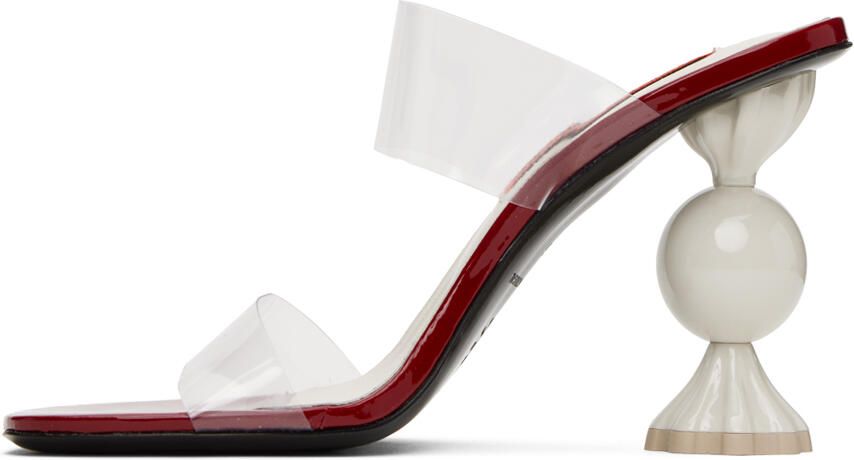 Simon Miller Red Candy Heeled Sandals - Picture 3