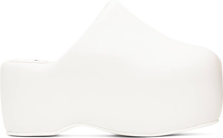 Simon Miller White Bubble Platform Clogs