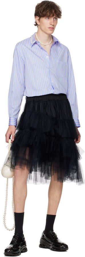 Simone Rocha Black Pearl Daisy Trek Sneakers - Picture 4