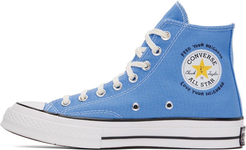 Sky High Farm Workwear Blue Edition Chuck 70 Hi Sneakers - Picture 3