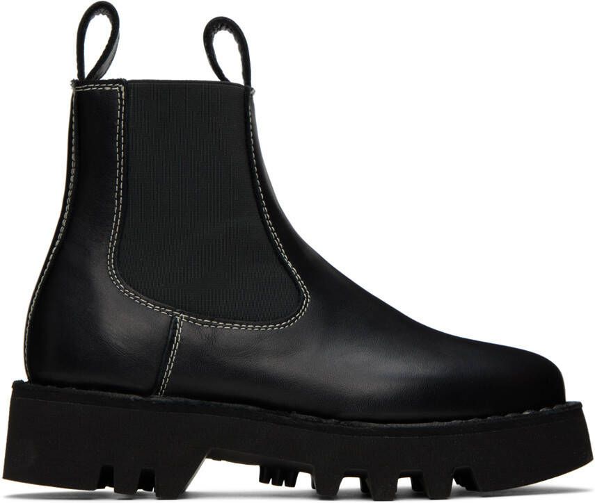 Sofie D'Hoore Black Foal Ankle Boots - Picture 4