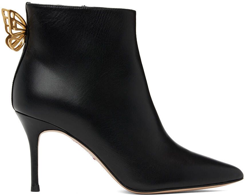 Sophia Webster Black Mariposa Boots - Picture 4