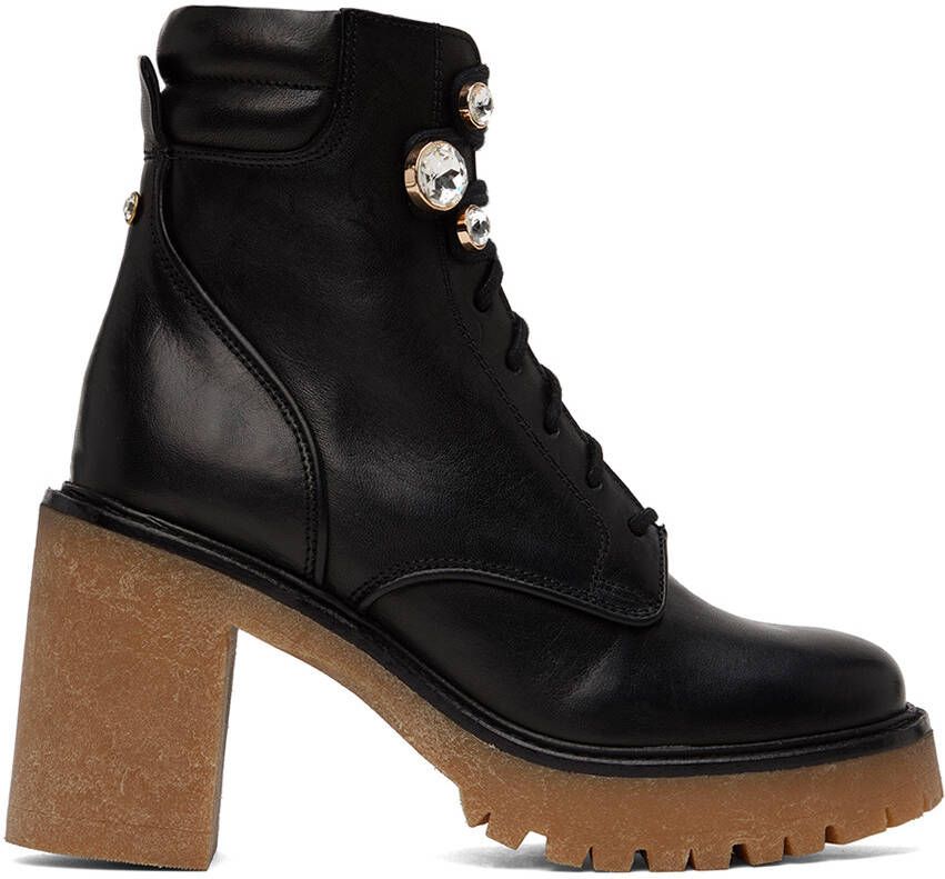 Sophia Webster Black Zadie Ankle Boot